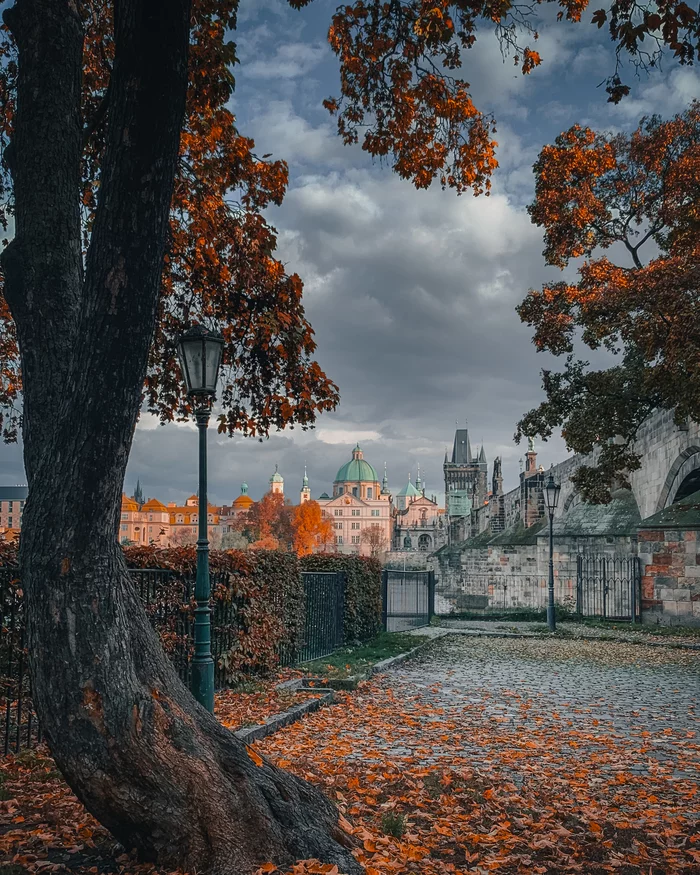 Autumn has come to Prague - My, Prague, Czech, The Charles Bridge, The photo