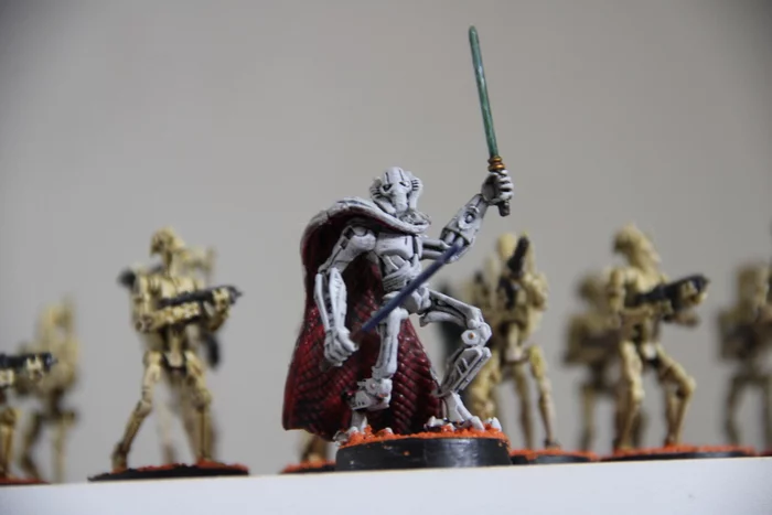 Hater Kenobi and his suckers - My, Star Wars, Models, General Grievous, Cnd, Painting, Painting miniatures