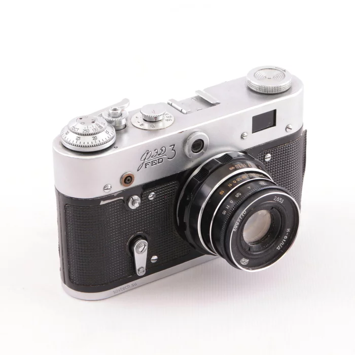 Photo Tuesday #1. FED-3 - My, Made in USSR, Camera, Film cameras, FED-3, Longpost