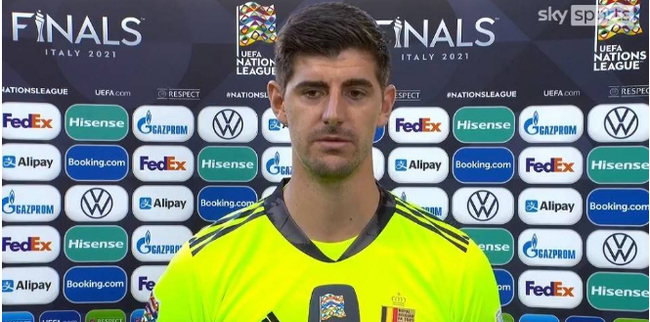 “These games are played for money. We are not robots!” - Football, Courtois, Belgium, UEFA