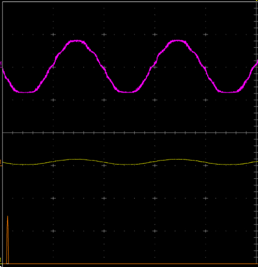 What would such measure with an oscilloscope ... Oh! - My, Лампа, Bulb, Measurements, Experiment, Flicker, Oscilloscope, Longpost