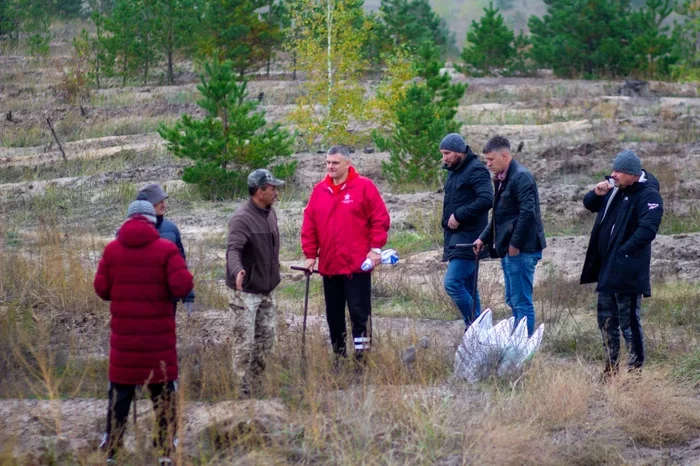 The Council of Fathers, together with the REGIONAL MANAGEMENT CENTER, held an action #Lesottsy to plant trees on the Leather cordon - My, Forest, Social, People's, Longpost