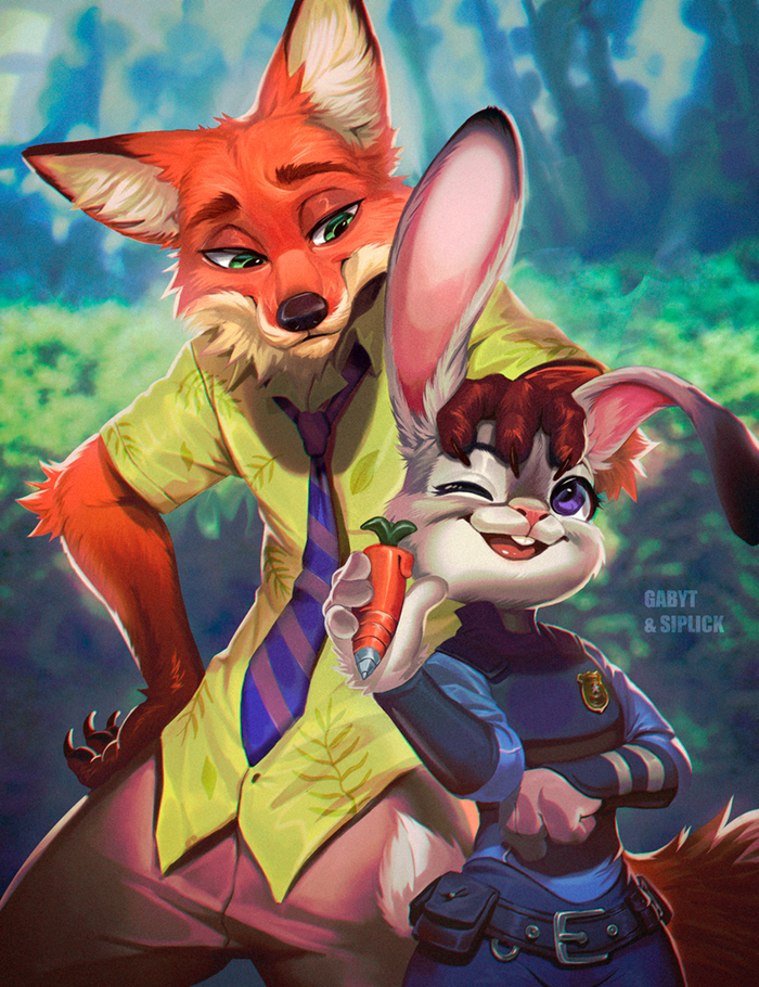    ,   , , Judy Hopps, Nick Wilde, , Gabyt