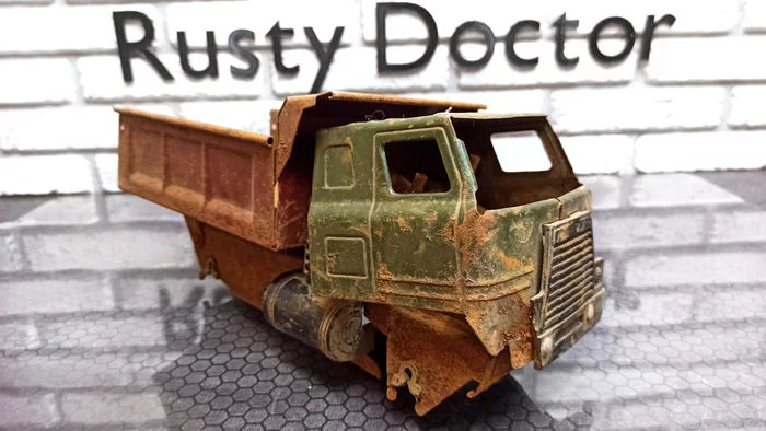 I don't know when yet, but I will definitely restore it - My, the USSR, Restoration, Tatra, Vintage, Retro, Antiques, Made in USSR, Toys, , Old toys