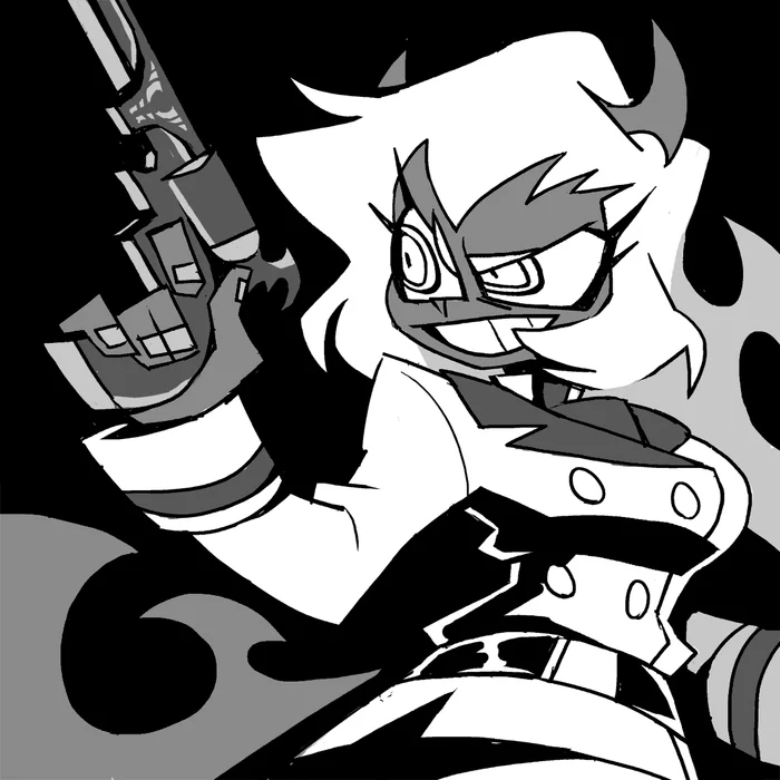 Demon November #13: Revolver Demon (from Panty & Stocking with Garterbelt) - Vanripper, Panty Stocking with Garterbelt