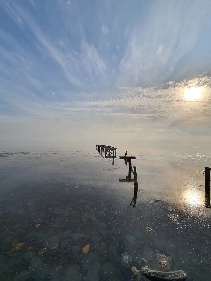 Skadovsk - My, Sea, Mobile photography, Jellyfish