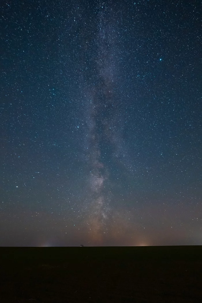 Milky Way - My, Milky Way, Astrophoto, Uralsk, Kazakhstan, Stars, The photo, Nikon, Longpost