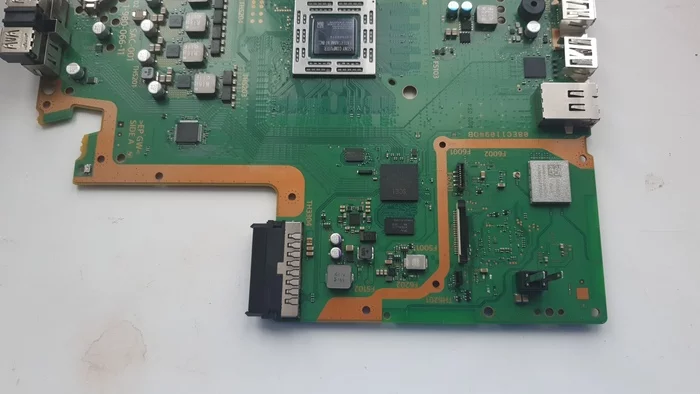 Tore off the power management connector of the PlayStation 4 fat - My, Playstation 4, Repair, Repair of equipment, Computer Repair, Need help with repair, Longpost