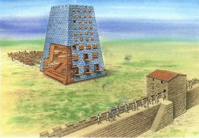 Helepol. - Siege, Longpost, Mat, , Catapult, Army, Alexander the Great, Military history, Storm, Ancient Rome, , Antiquity, My