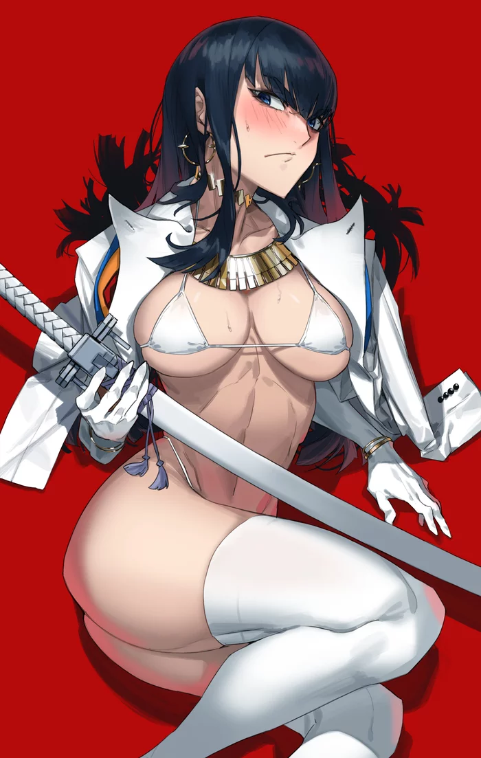 Сацуки Кирюин - NSFW, Аниме, Kill la Kill, Anime Art, Kiryuuin Satsuki