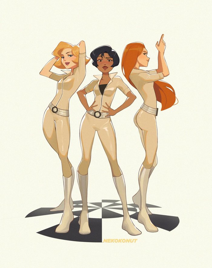   Totally Spies, , , Sam (Totally Spies), Alex (Totally Spies), Clover (Totally Spies)