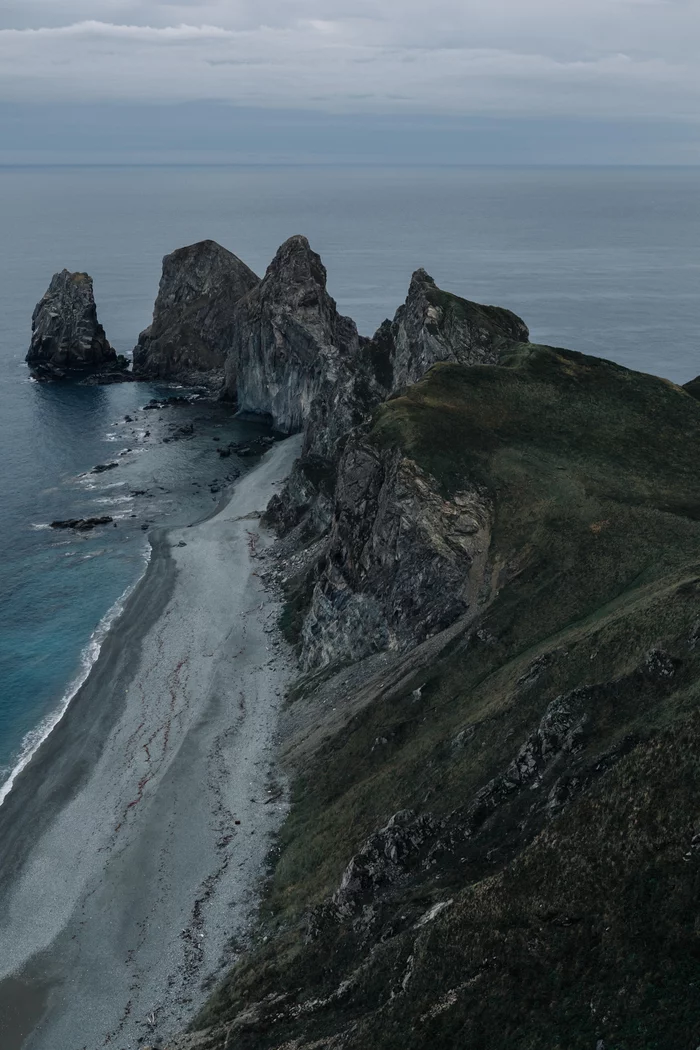 Cape of four rocks - My, Primorsky Krai, Sea, Дальний Восток, Longpost