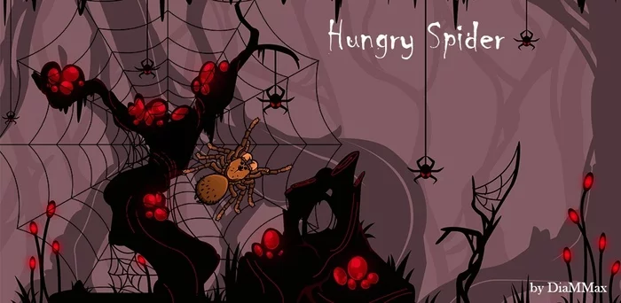 Hungry Spider is out of Early Access - My, Arcade games, Android Games, Mobile games, Survival Game, Unity