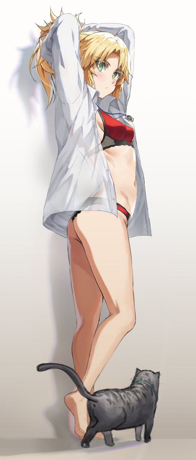 Morning - NSFW, Tonee, Fate, Fate grand order, Mordred, Anime, Anime art