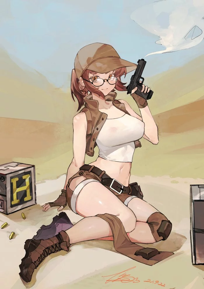 Fiolina Fio Germi by Linween - Fio germi, Metal slug, Игры, Game Art, Девушки, Anime Art