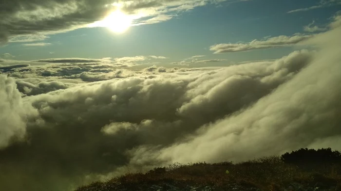 Mount Sister, 1671 m - My, Tourism, Primorsky Krai, The mountains, Beautiful view, Mobile photography, Video, Longpost