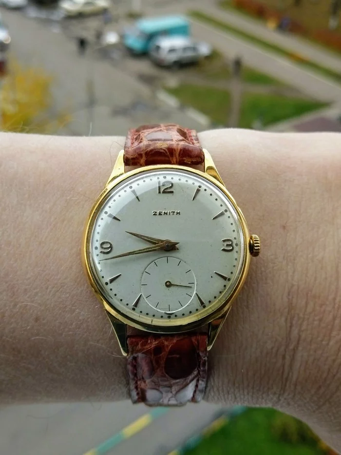 Vintage as a gift to his wife on DR - My, Clock, Vintage, Birthday, Wrist Watch, Swiss watches, Gold