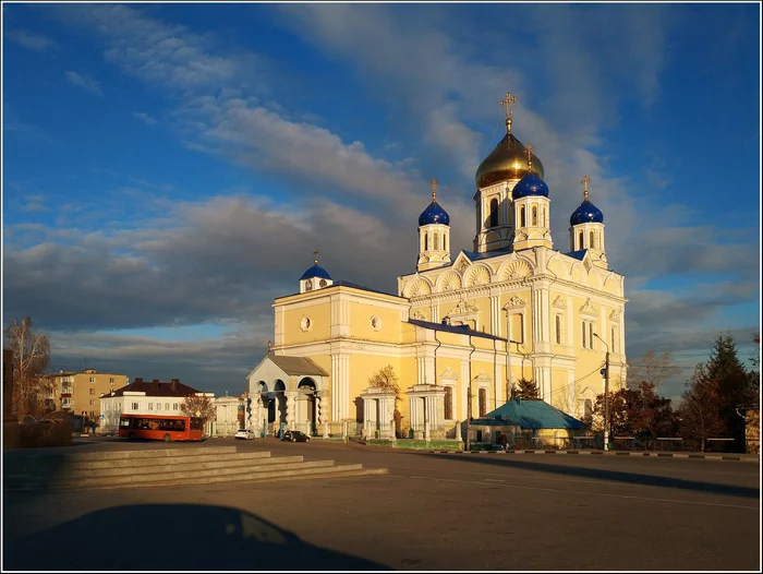 Traveling in Russia, Ascension Cathedral (Yelets) - My, Dace, Travel across Russia, sights, Temple, The cathedral, Mobile photography, Tourism