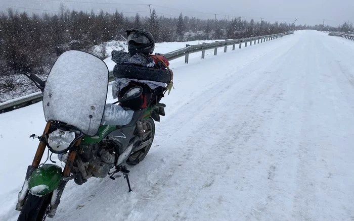 From Moscow to Magadan on a Stels flame 200 motorcycle. Part 11. Drop everything or move on? - My, Motomoscow, Motorcycle travel, Solo travel, Moto, Stels Flame 200, Magadan, Kolyma, Video, Longpost