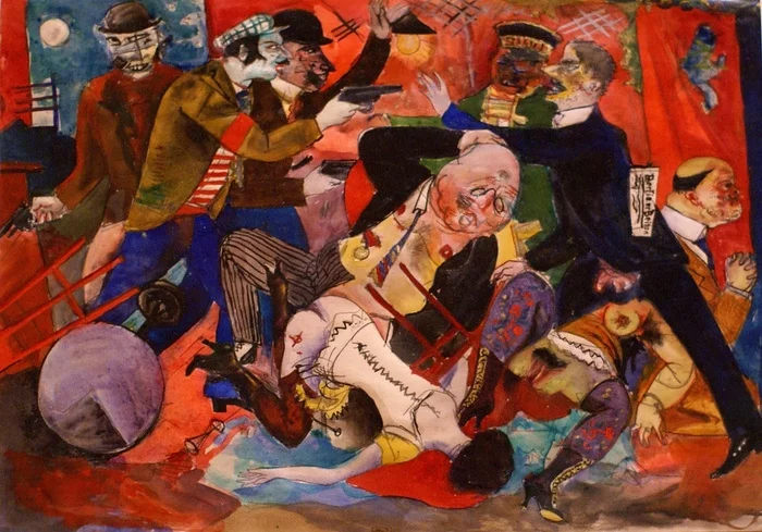 Artist Rudolf Schlichter - Germany, Vintage, Dadaism