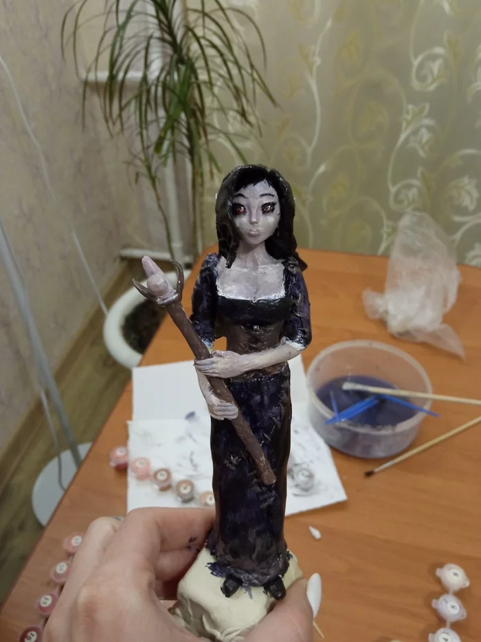 Dunmer Mage - My, The elder scrolls, Creation, Figurines, The Elder Scrolls V: Skyrim, Longpost