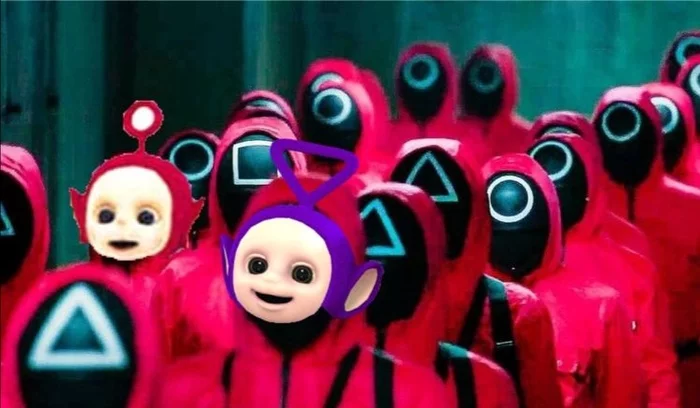 Squid game - My, Squid game (TV series), Teletubbies