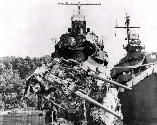 October 6, 1943 Pacific Ocean - The Second World War, USA, Japan, Pacific Ocean, Combat ships