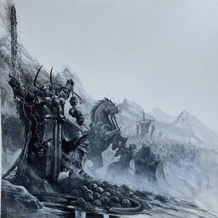 Chaos warrior byKarl Kopinski Karl Kopinski, Warhammer Fantasy Battles, , Wh Art, , , ,  