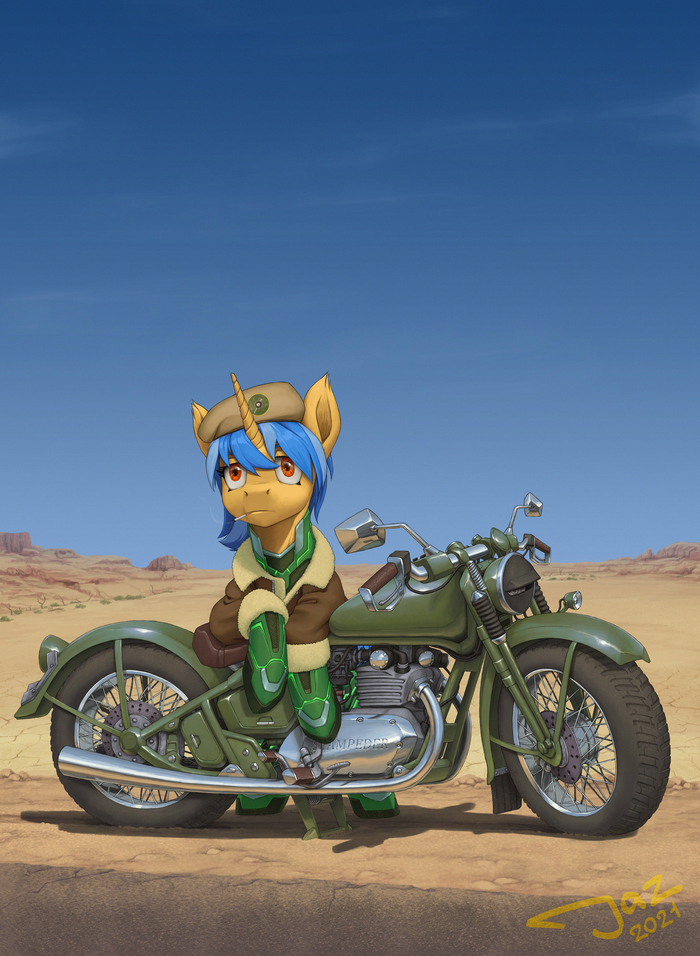 Sgt. Desert Storm, 8th Cavalry Division My Little Pony, Original Character, Equestria at War, 1jaz