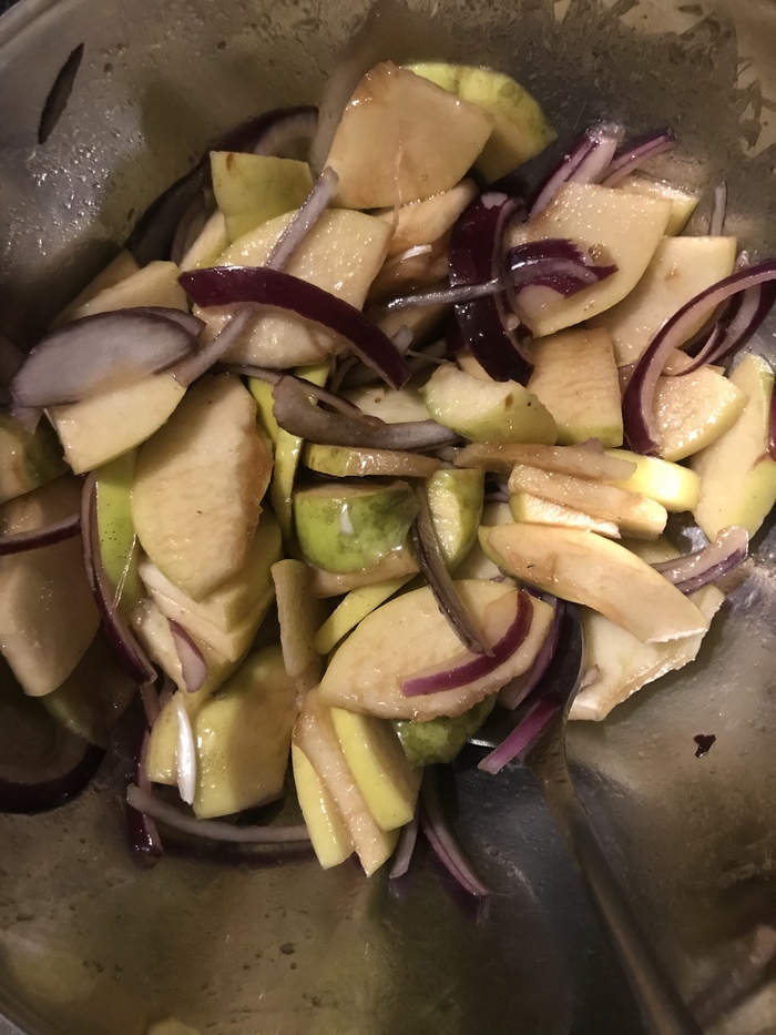 Антоновка как основа закуски