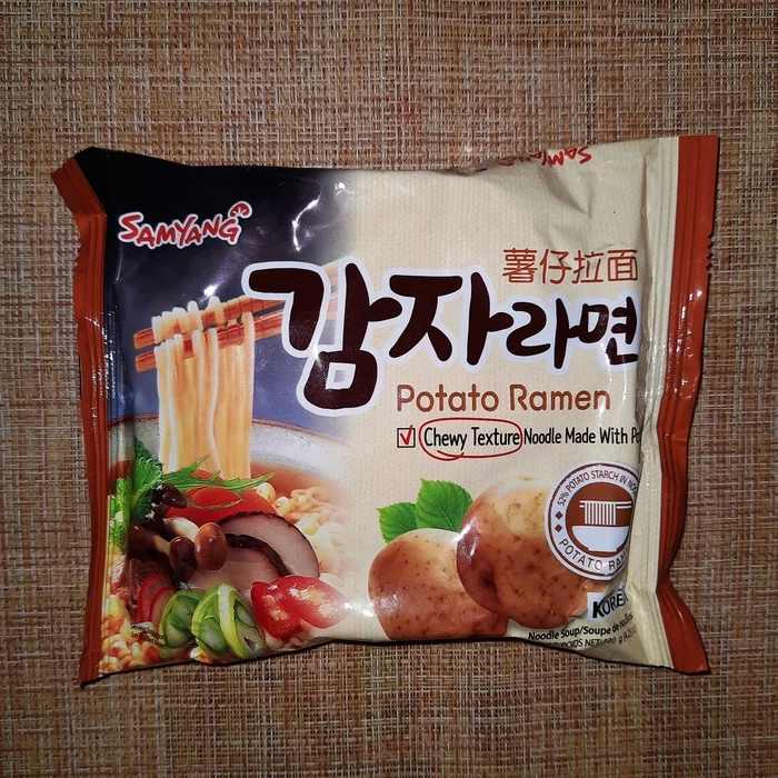 Samyang Potato Ramen - My, Noodles, Doshirakology, Beachpacket, Korean food, Longpost