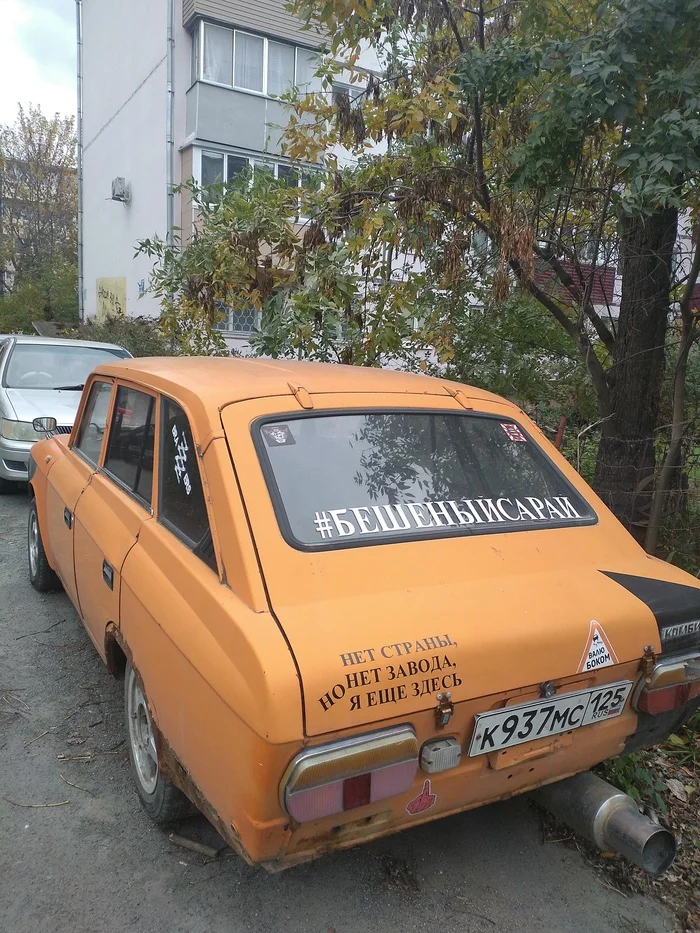 Like all of us, little Izh, like all of us ... - The photo, Moskvich, Auto