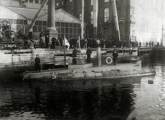 The first Russian submarines - Story, История России, Fleet, Technics, Submarine, Longpost
