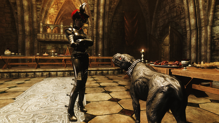 Вампирским модницам посвящается The Elder Scrolls V: Skyrim, Моды, Костюм, Броня, Вампиры, Латекс