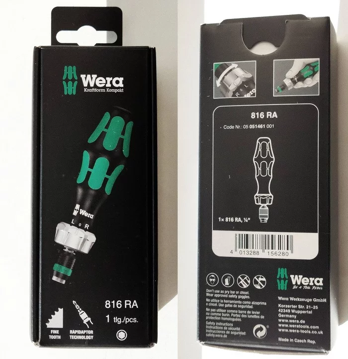 Отвертка с трещоткой Wera WE-051461 - Моё, Инструменты, Отвертка, Длиннопост, Wera