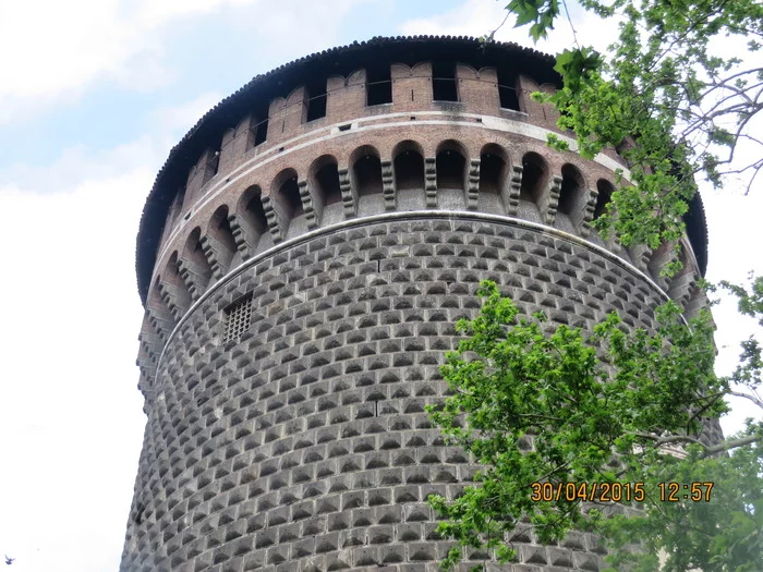 We wander through the Middle Ages. Sforza Castle (Castello Sforzesco) - My, Locks, Italy, Lombardy, Milan, Sforza, Story, Longpost, Architecture