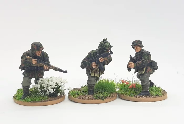 SS grenadiers - My, Painting miniatures, The Second World War