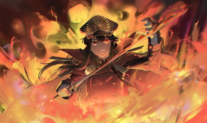 Fate Art - Anime, Anime art, Oda nobunaga, Fate, Fate grand order