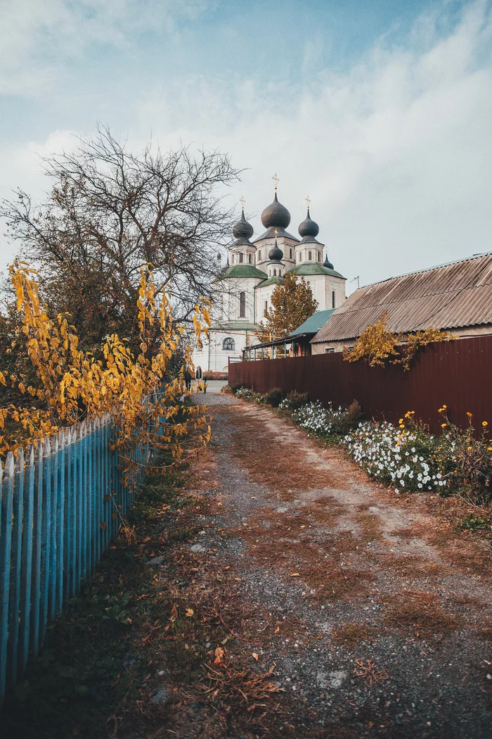 Октябрь в станице Старочеркасской - Моё, Осень, Фотография, Храм, Ростовская область