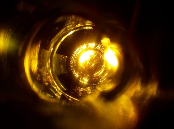 Дно пивной бутылки