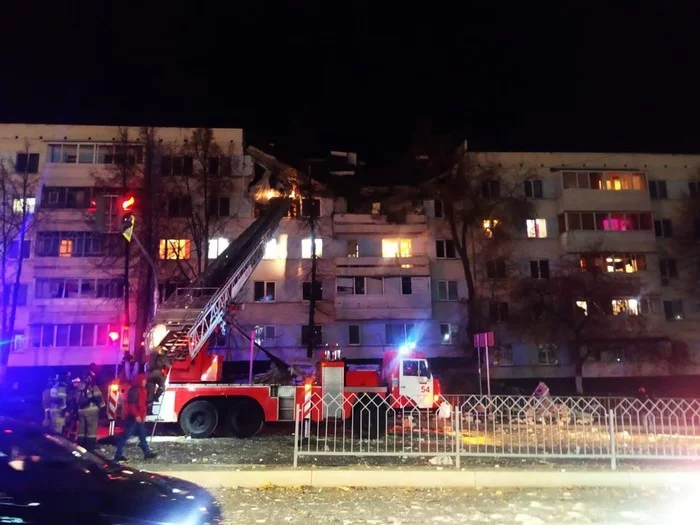 In Naberezhnye Chelny, a gas explosion in a residential building - Gas, Naberezhnye Chelny, Explosion, Video