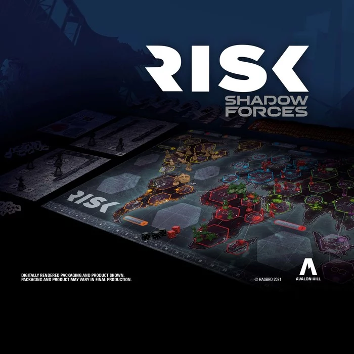 Risk Shadow Forces - Моё, Настольные игры, Хобби, Игры, Длиннопост
