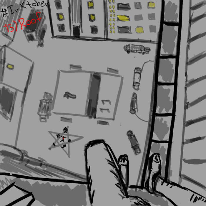 #Inktober День 13
