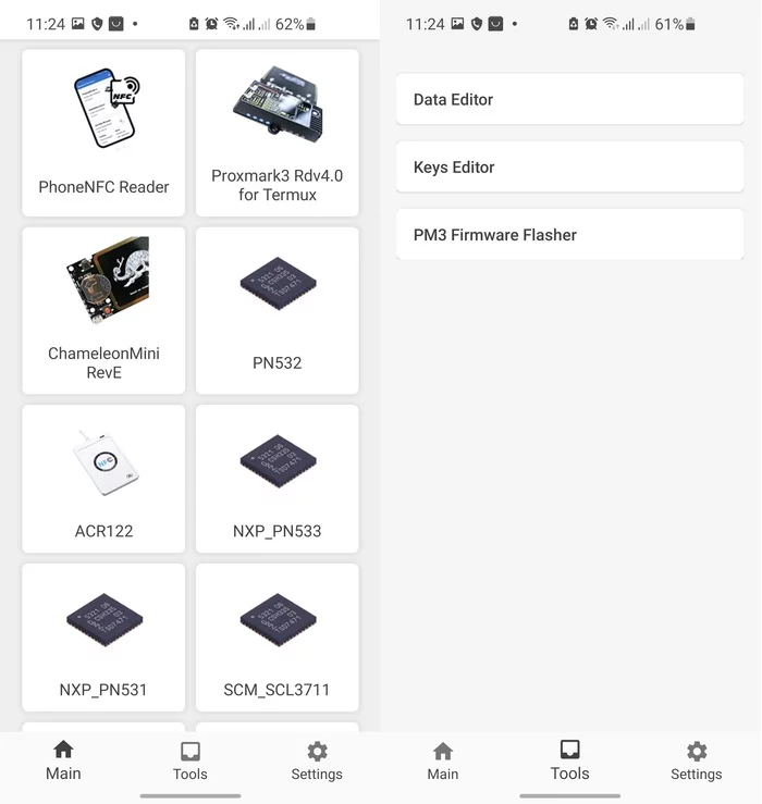 Continuation of the post “Copying the key from the MIIFARE intercom with the MCT phone” - My, Radio amateurs, Rfid, Rfid Tag, Appendix, Android, Copying, Instructions, Electronics, , Hobby, Reply to post, Longpost