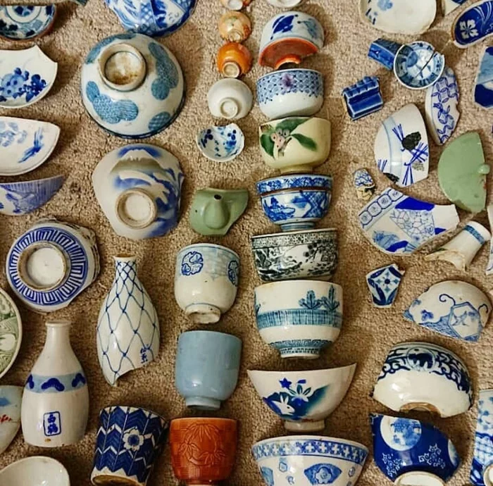 Tears of Karafuto. Japanese porcelain - My, Japan, Antiques, Karafuto, Sakhalin, Design, Longpost