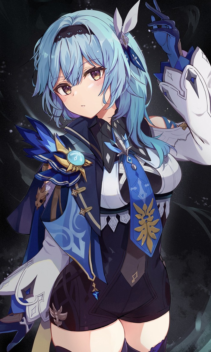  Genshin Impact, , Anime Art, Eula (Genshin Impact)