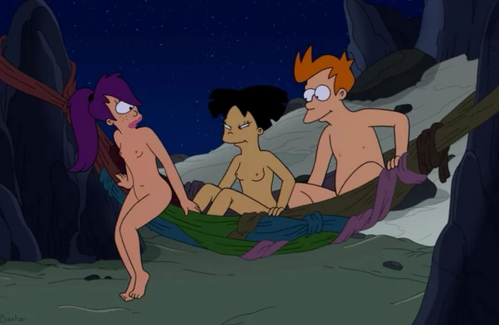 Futurama - NSFW, Futurama, Hand-drawn erotica, Art, Turanga Leela, Amy Wong