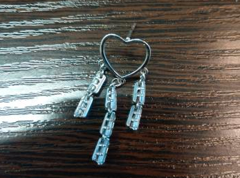 Earring found - My, Find, Text, No rating, Earrings, Moscow, Found things