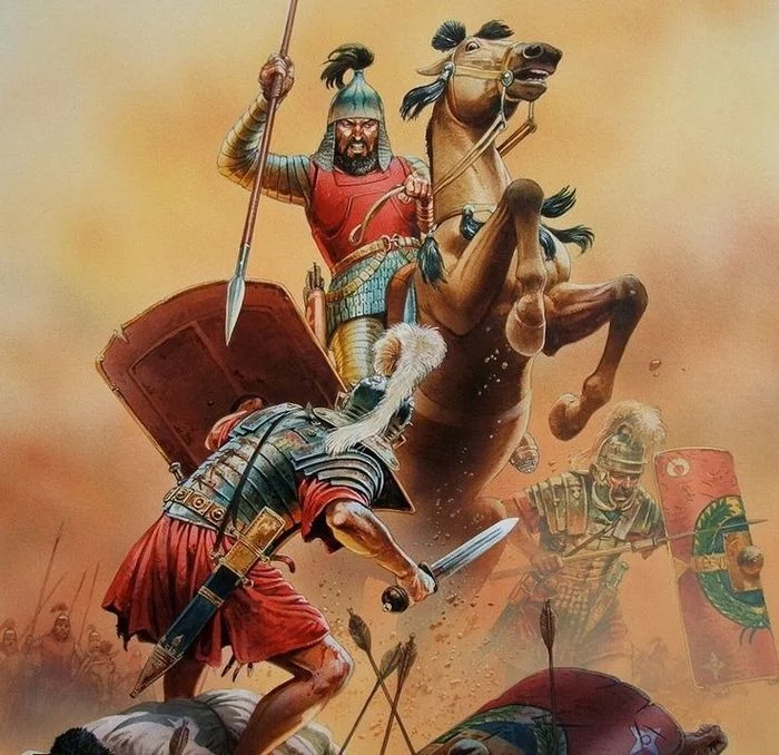 Parthians. - Longpost, Cavalry, Cavalry, Marcus Licinius Crassus, Armenia, Cataphracts, Alexander the Great, Antiquity, Ancient Rome, My