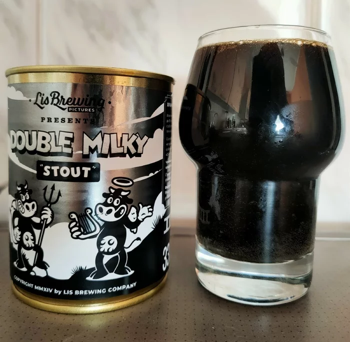Milk tastes twice as good if it's the Milky Way - My, Craft, Craft beer, Beer, Stout, Alcohol, Overview, Longpost, Chocolate, Caramel, , Milk